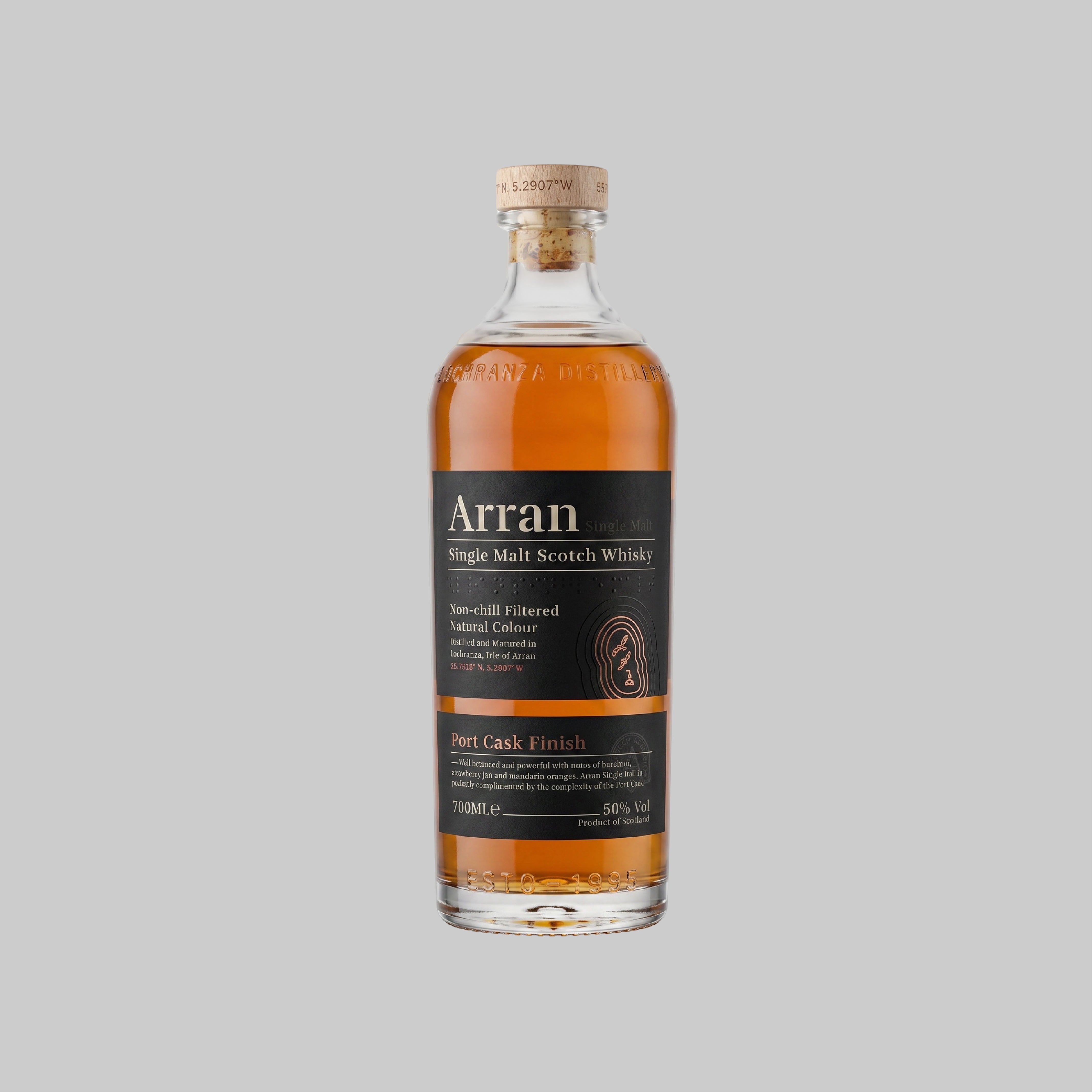 Arran Port Cask Finish Single Malt Scotch Whisky 700ml 50.0% | TIME2DRINK